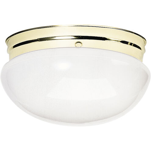 Brentwood 2 Light 12 inch Polished Brass Flush Mount Ceiling Light