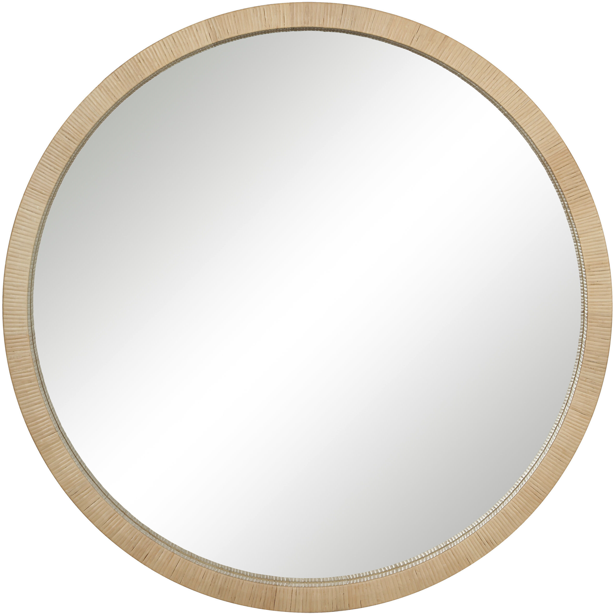 Rita 48 X 48 inch Natural Wall Mirror