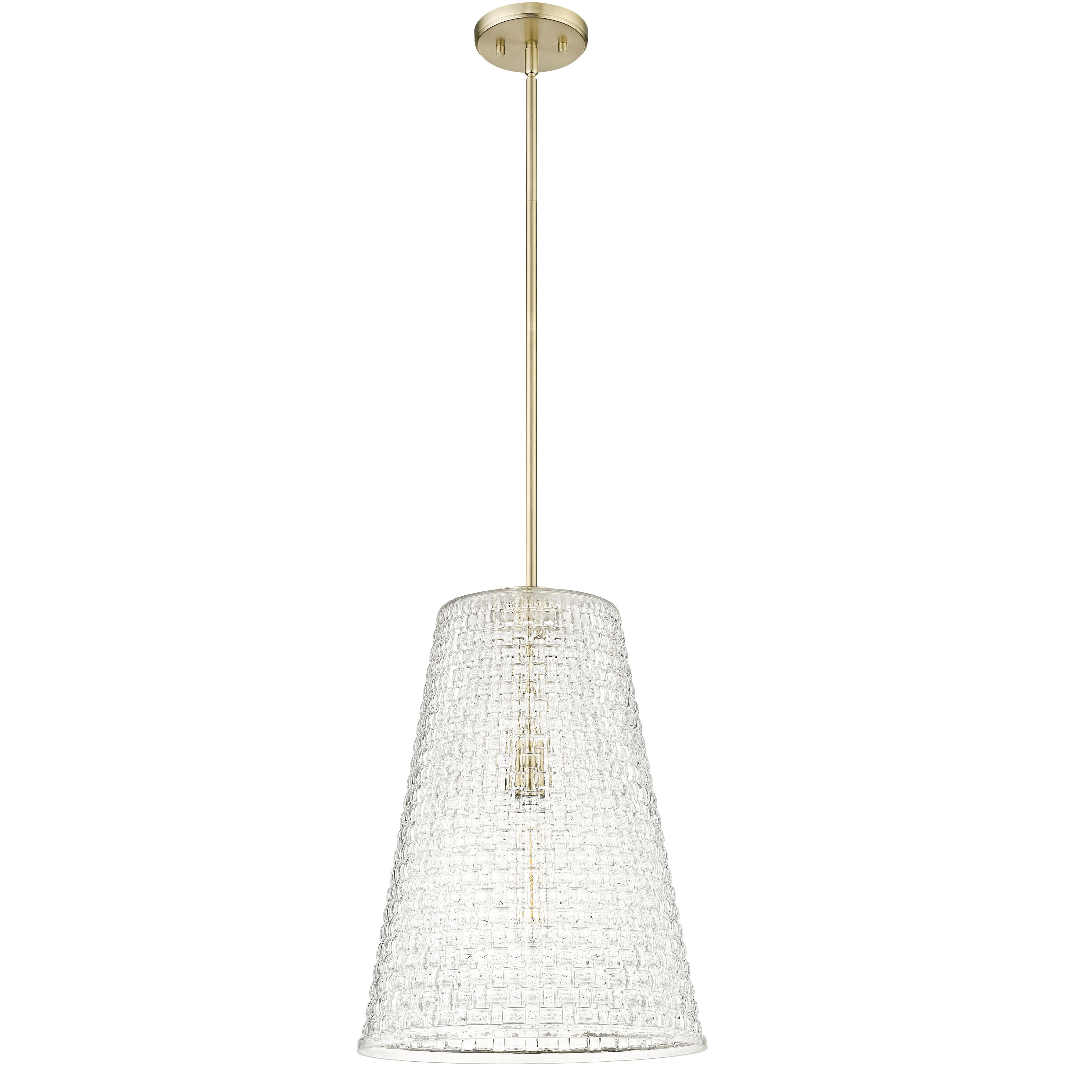 Saben 1 Light 14 inch Modern Gold Pendant Ceiling Light