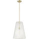 Saben 1 Light 14 inch Modern Gold Pendant Ceiling Light
