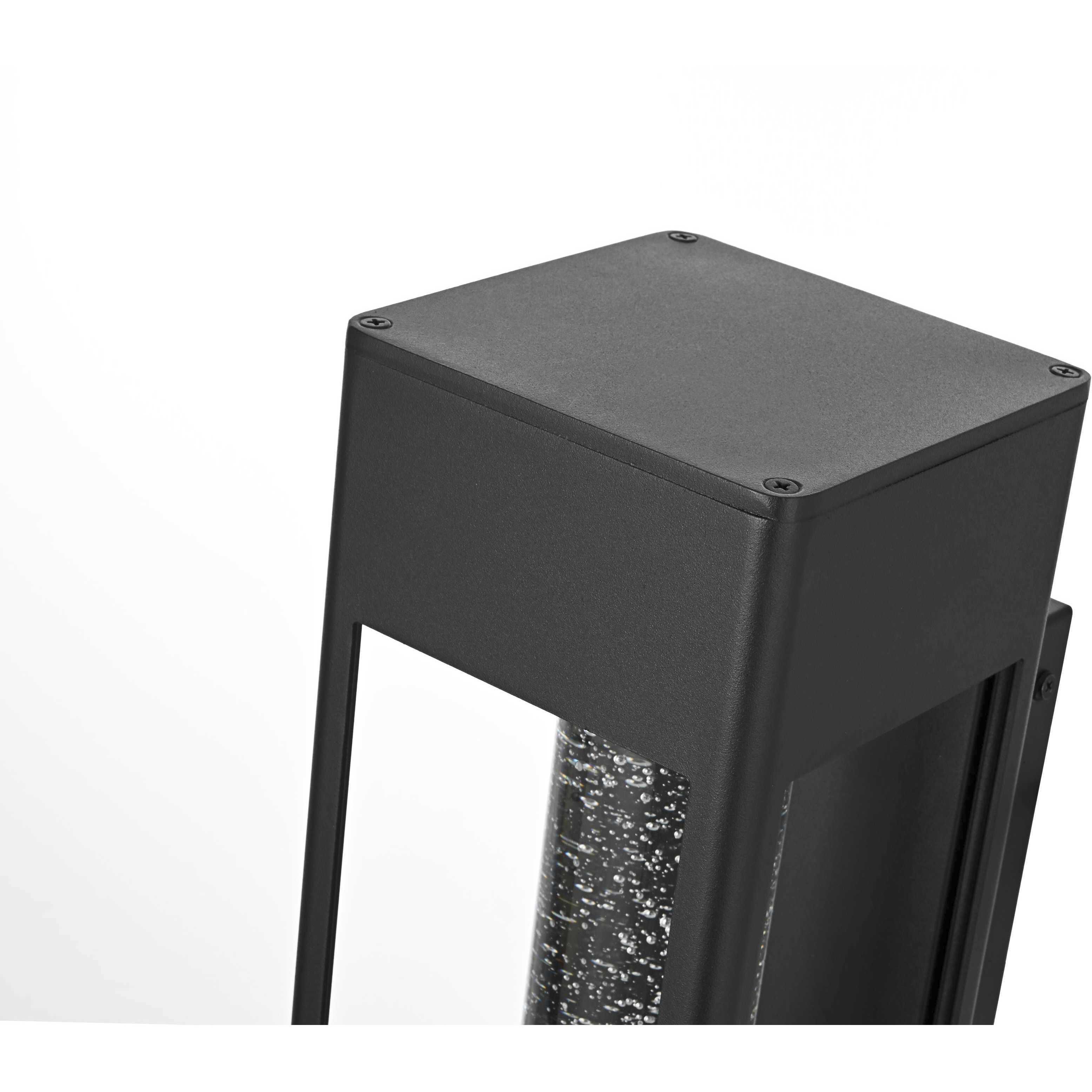 Amaris 1 Light 19 inch Black Outdoor Wall Sconce