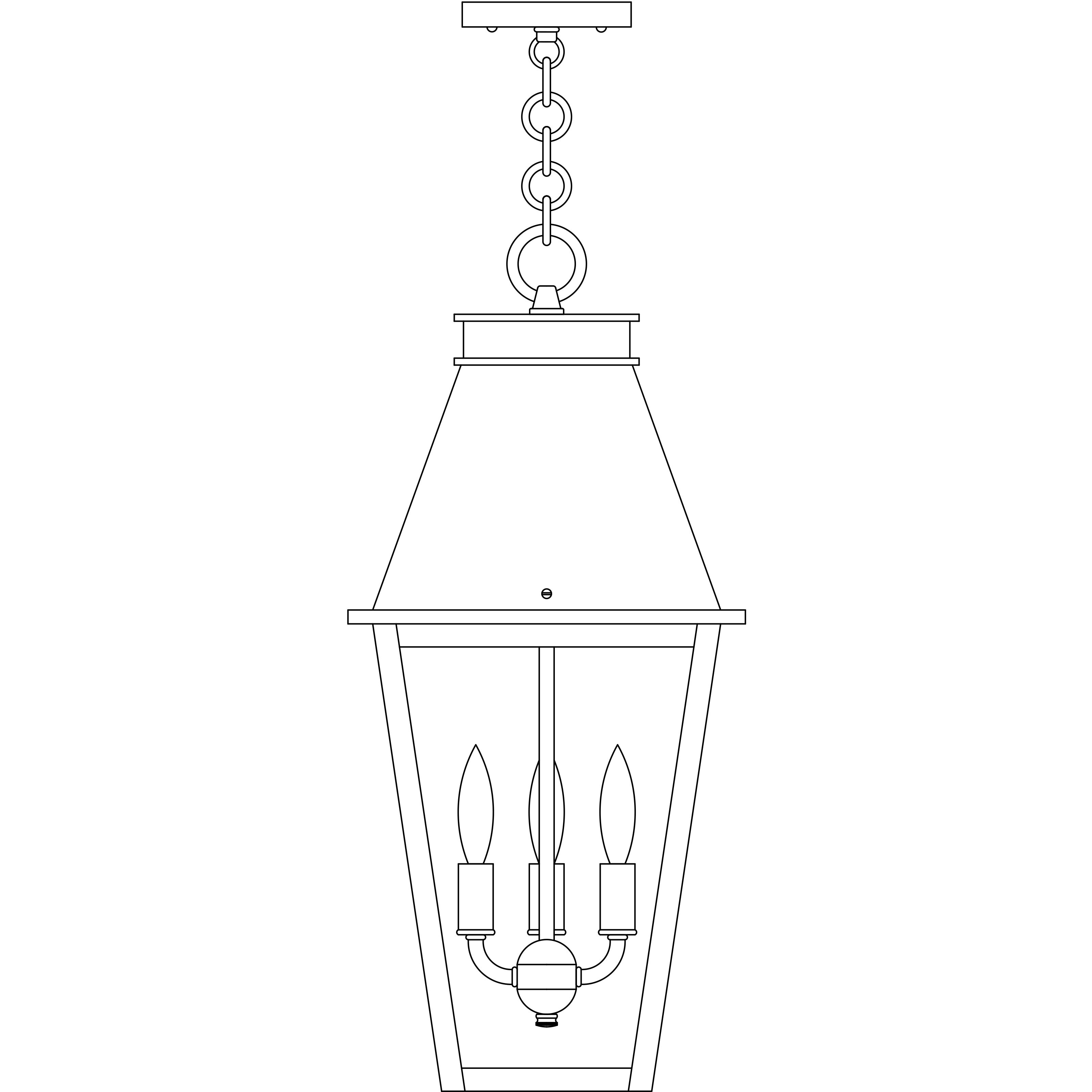 Croydon 3 Light 10 inch Antique Brass Pendant Ceiling Light in Rain Mist