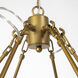 Decamp 47.24 inch Gold Chandelier Ceiling Light