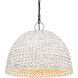 Rue Pendant Ceiling Light in Woven Sweet Grass