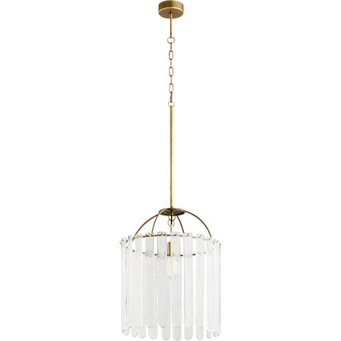 Linden 1 Light 18 inch Antique Bronze Pendant Ceiling Light