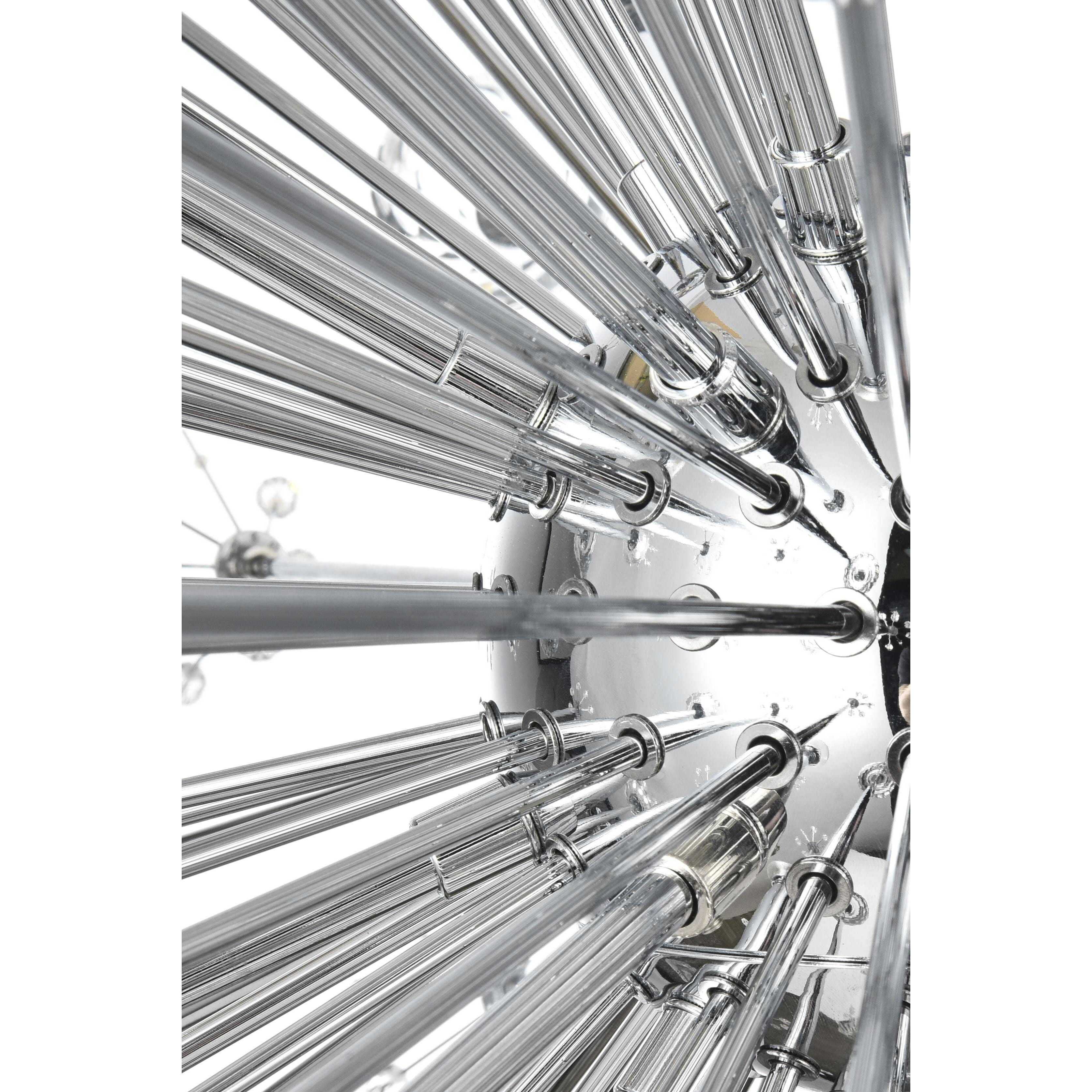 Vera 24 Light 38 inch Chrome Pendant Ceiling Light