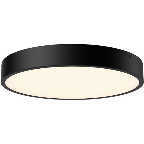 Alora Mood Adelaide LED 15 inch Matte Black Flush Mount Ceiling Light