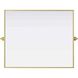 Amoura 36 X 30 inch Brass Mirror