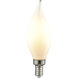 C11 LED C11 Candelabra - E12 6 watt 120 2700K (Warm White) Bulb, E12