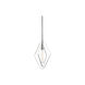 Masonville 1 Light 9.75 inch Polished Nickel Pendant Ceiling Light