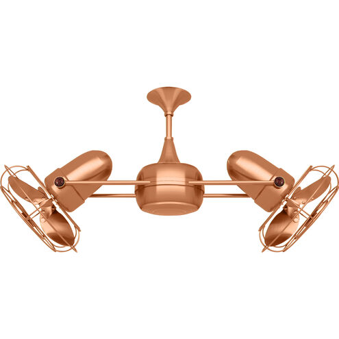 Matthews-Gerbar Duplo-Dinamico 39 inch Brushed Copper Ceiling Fan, Matthews-Gerbar