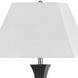Hotel 60 inch 100 watt Brushed Steel and Espresso Floor Lamp Portable Light
