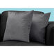 Northampton 18 X 6 inch Dark Grey Pillow