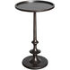 Terni 20 X 12 inch Matte Black Side Table