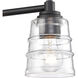 Pulsate 4 Light 30.25 inch Matte Black Vanity Light Wall Light