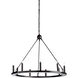 Wildwood 9 Light 36 inch Dark Bronze Chandelier Ceiling Light