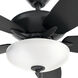 Renew Select 52 inch Satin Black Ceiling Fan