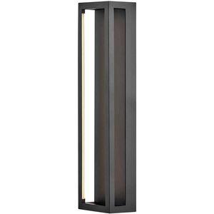Onyx LED 6 inch Black ADA Indoor Wall Sconce Wall Light