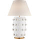 Kelly Wearstler Linden 34.25 inch 100.00 watt Plaster White Table Lamp Portable Light