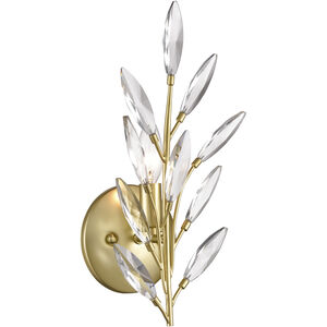 Flora Grace 1 Light 6.75 inch Champagne Gold Sconce Wall Light
