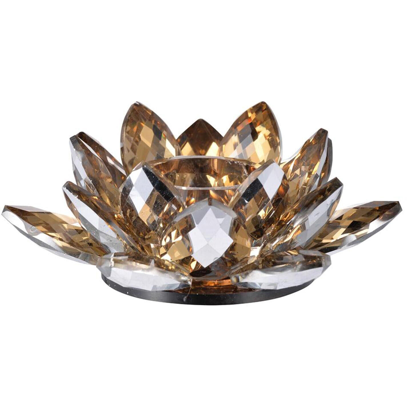 Lotus 8.7 X 3.5 inch Candleholder