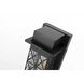 Wildey 1 Light 15 inch Black Outdoor Wall Sconce