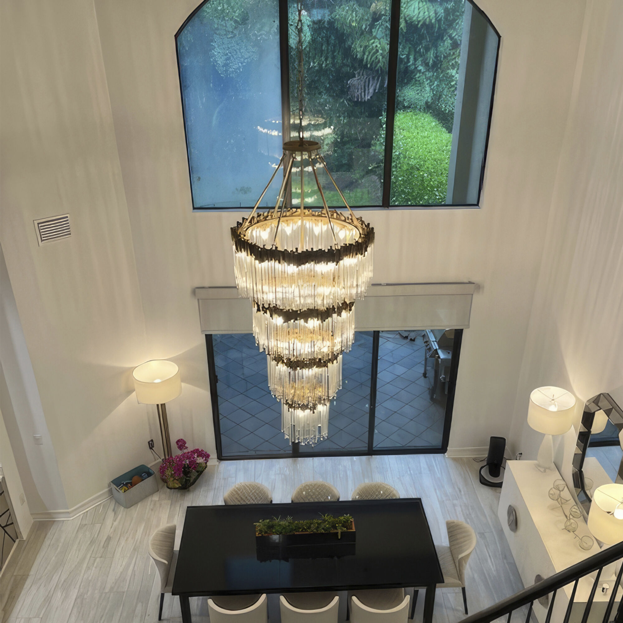 Matrix 30 Light 40 inch Havana Gold Chandelier Ceiling Light