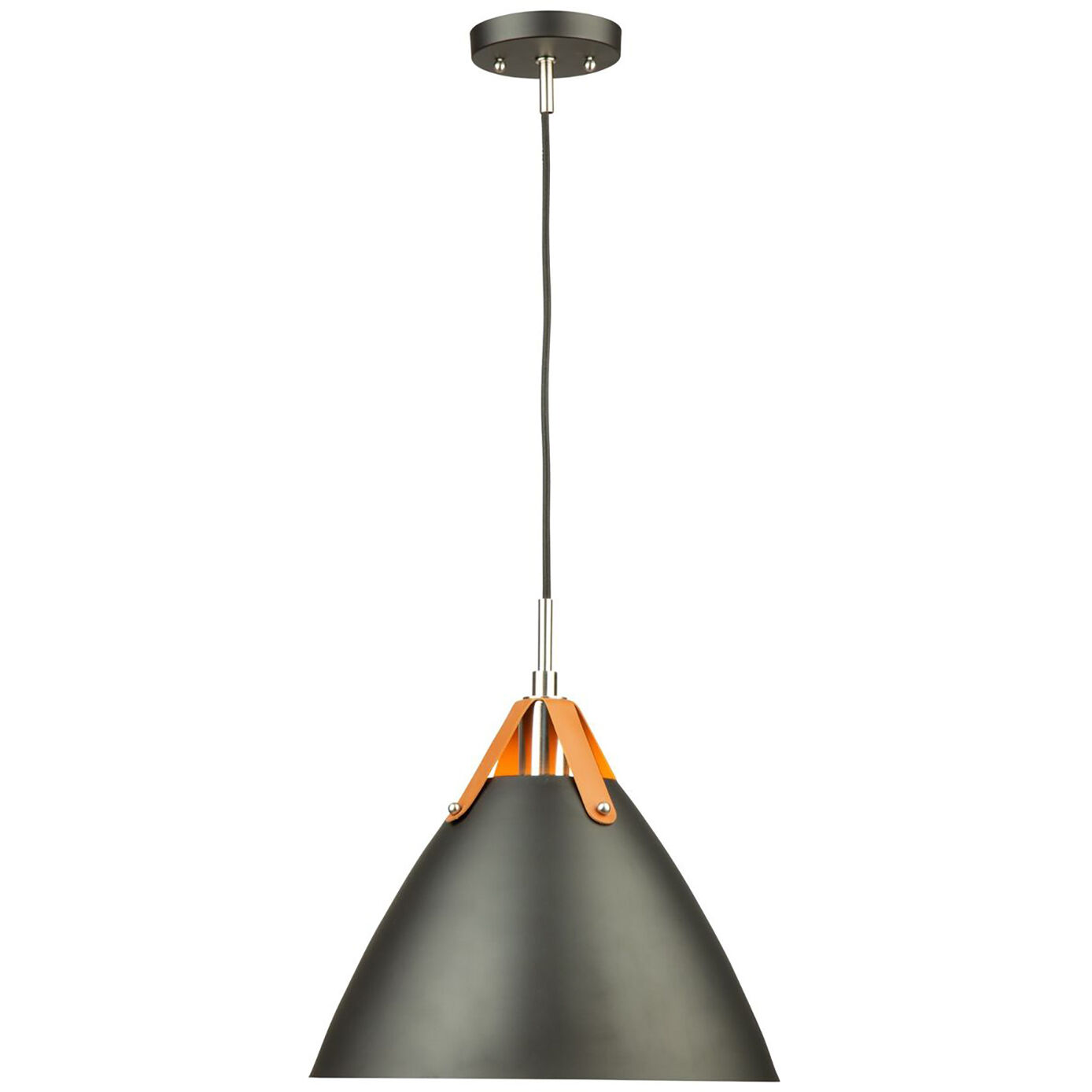 Tote LED 14 inch Black Pendant Ceiling Light