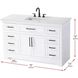 Remington 54 X 35 inch White Bathroom Vanity Cabinet