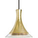 Rio 1 Light Black Pendant Ceiling Light