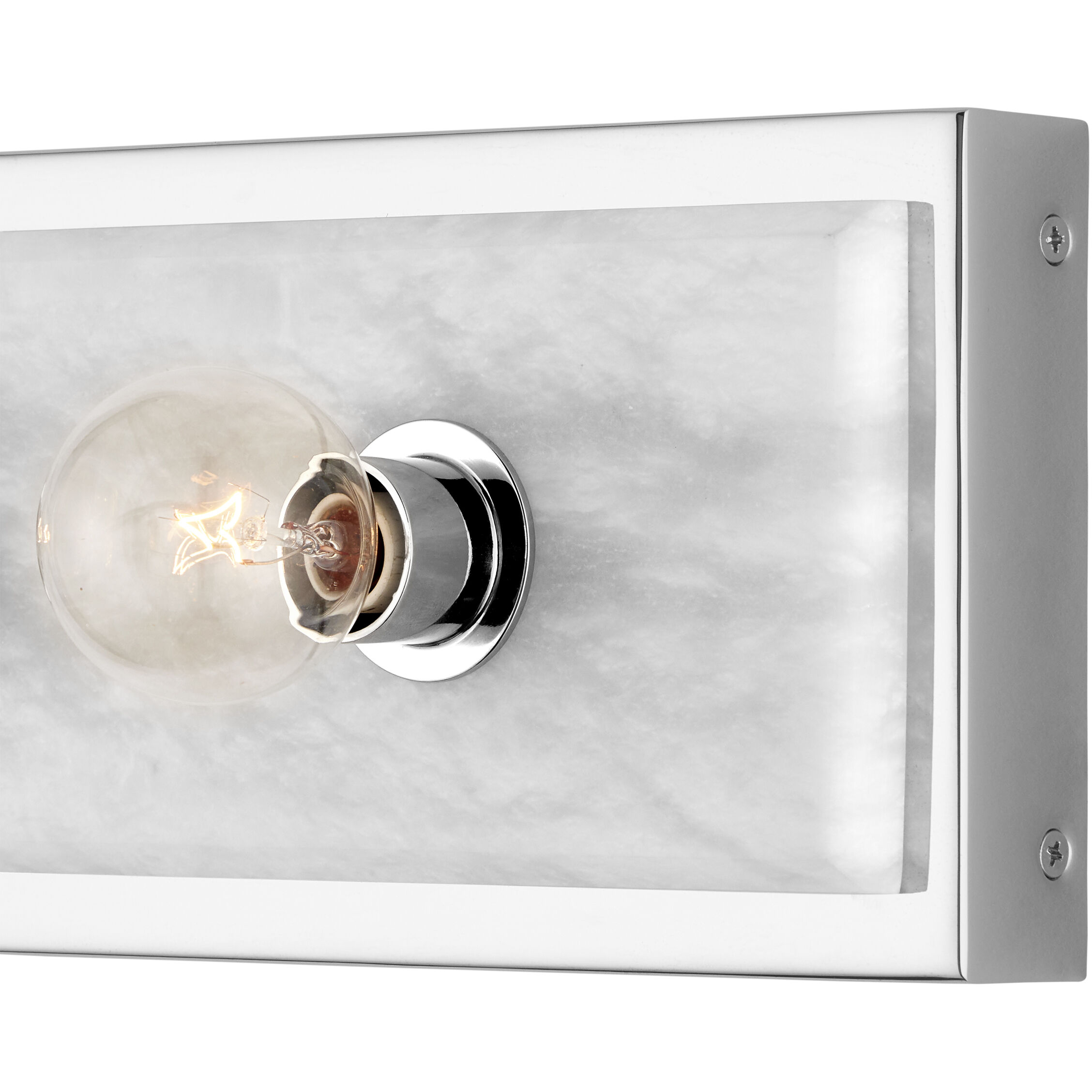 Berdine 5 Light 5 inch Natural/Polished Nickel Bath Bar Wall Light, Large