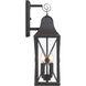 De Luz 4 Light 21 inch Oil Rubbed Bronze/Gold Outdoor Wall Mount, The Great Outdoors