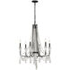 Barcelona 6 Light 27 inch Onyx Chandelier Ceiling Light