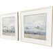 Paragon Blue and Multi and Turquoise and Yellow Framed Art