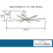 Xtreme H2O 65 inch Brushed Nickel Wet Outdoor Ceiling Fan