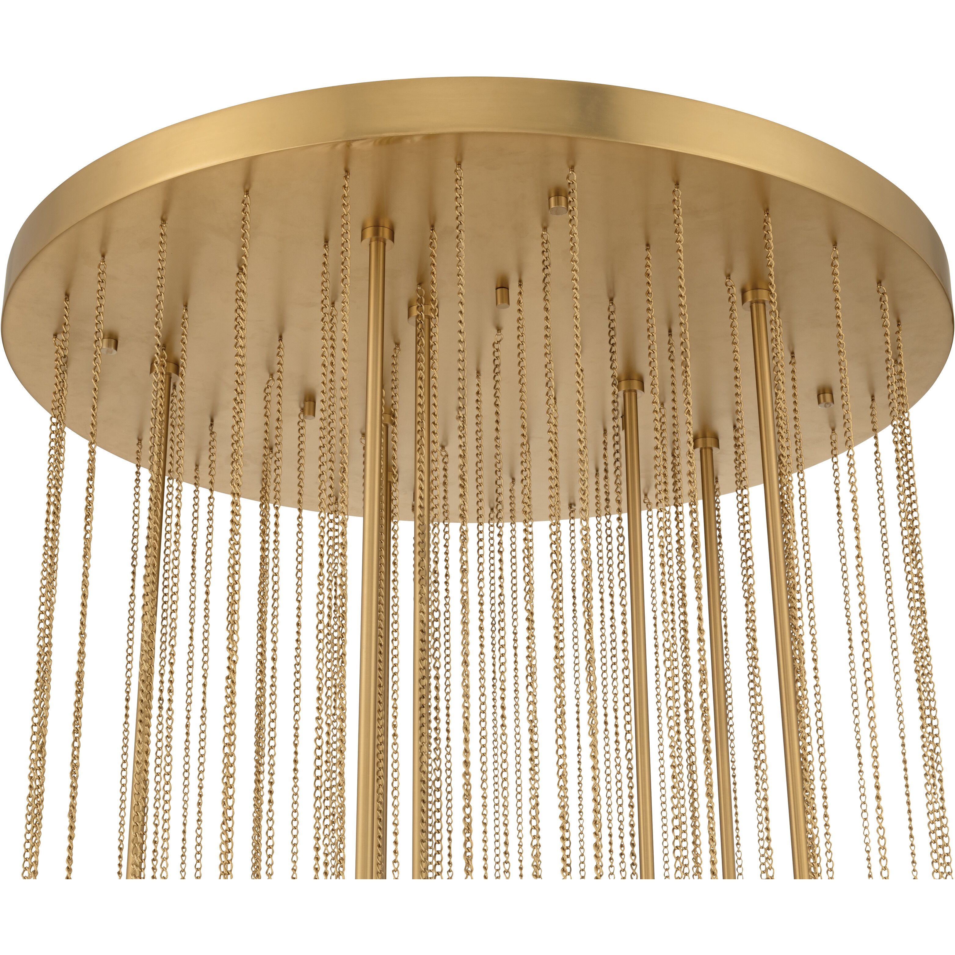Velisse 8 Light 35.5 inch Legacy Brass Pendant Ceiling Light