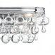 Calypso Bath Vanity Light Wall Light in Polished Chrome