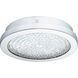 Arezzo 2 LED 11 inch Chrome Flush Mount Ceiling Light