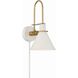 Medford 10 inch 60.00 watt White Task Sconce Wall Light