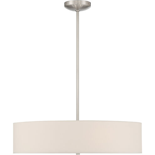 Mid Town LED 24 inch Brushed Steel Pendant Ceiling Light