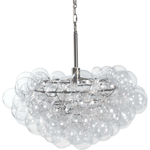 Bubbles 1 Light 28 inch Clear Chandelier Ceiling Light