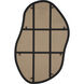 Jane 45.25 X 30 inch Matte Black Wall Mirror