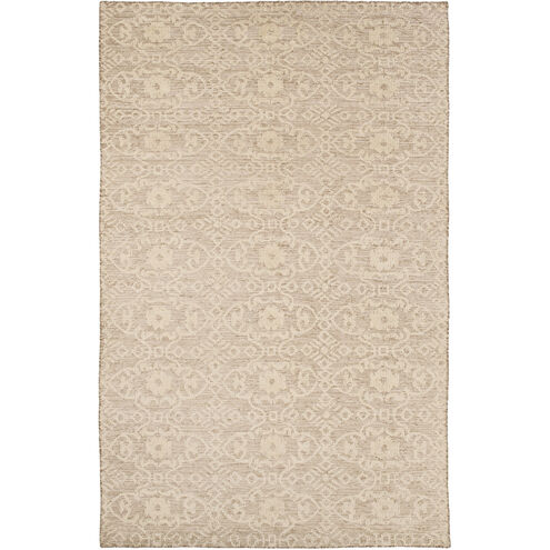 Ithaca 108 X 72 inch Gray and Neutral Area Rug, Wool and Cotton