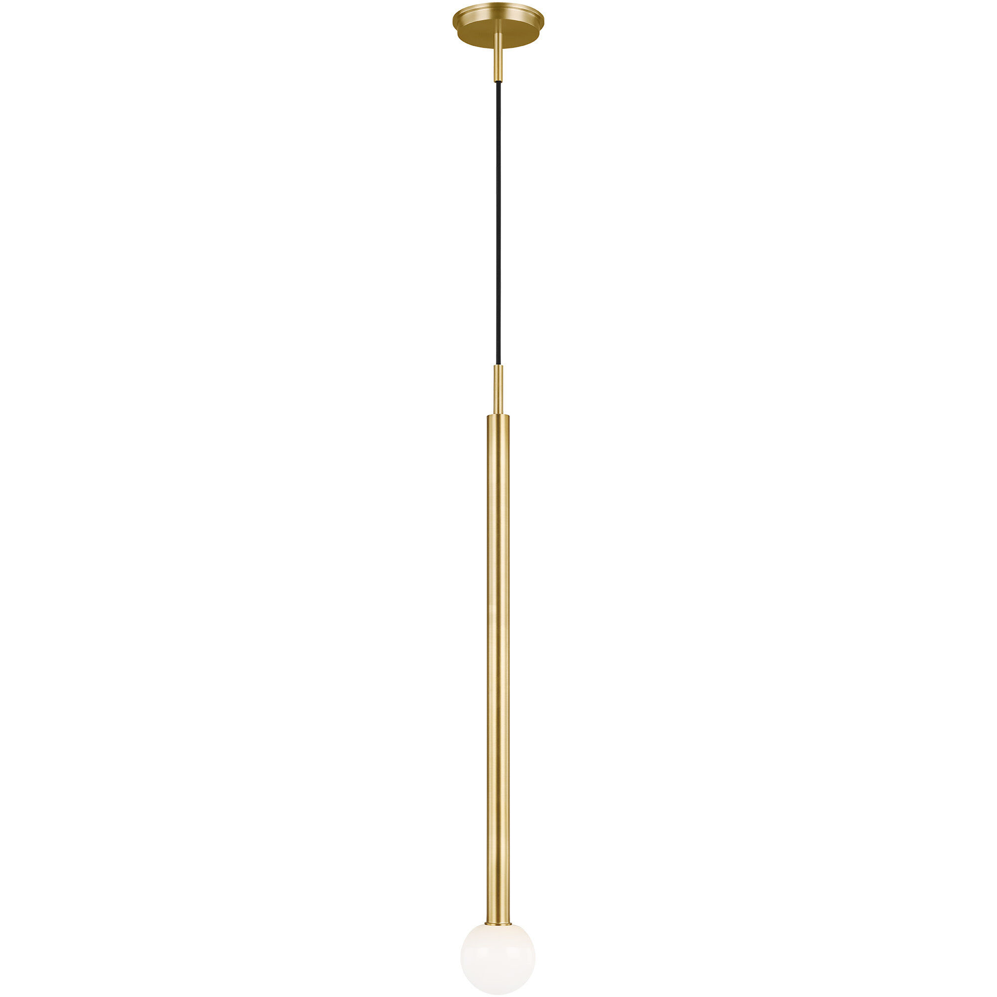 Kelly by Kelly Wearstler Nodes 1 Light 8 inch Burnished Brass Pendant Ceiling Light