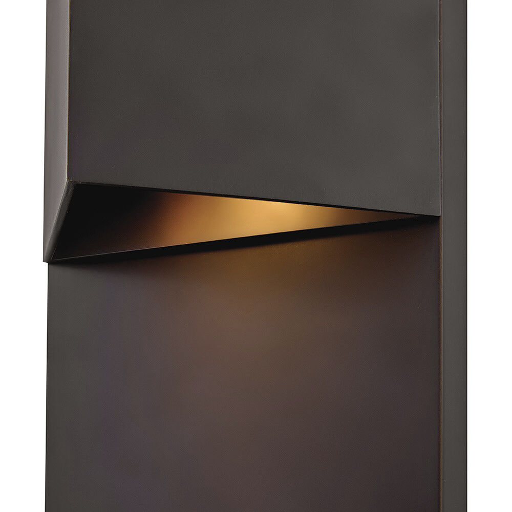 Treva 1 Light 12 inch Dark Oxidized Brass Outdoor Wall Mount Lantern