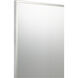 Reflections 36 X 24 inch Polished Chrome Mirror