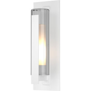 Vertical Bar 1 Light 23.5 inch Coastal White Outdoor Sconce, Large