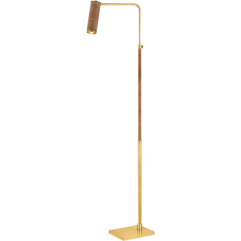 Narragansett 58.75 inch 10.00 watt Aged Brass Floor Lamp Portable Light