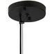 Cere 1 Light 6.75 inch Matte Black Outdoor Pendant