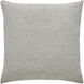 Azucar 20 inch Stone and White Indoor Pillow